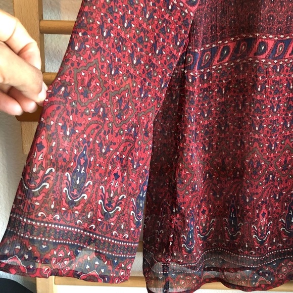 Converse | sheer bell sleeve top - Picture 5 of 8